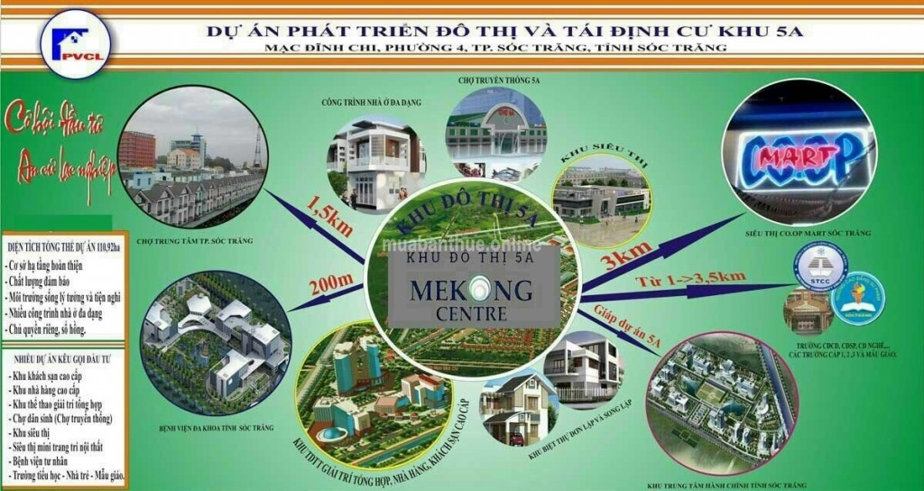 Dự án MEKONG CENTRE 5A TP.SÓC TRĂNG MỞ BÁN GIAI ĐOẠN MỚI CÁC SẢN PHẨM VỊ TRÍ MỚI GIÁ ĐẦU TƯ