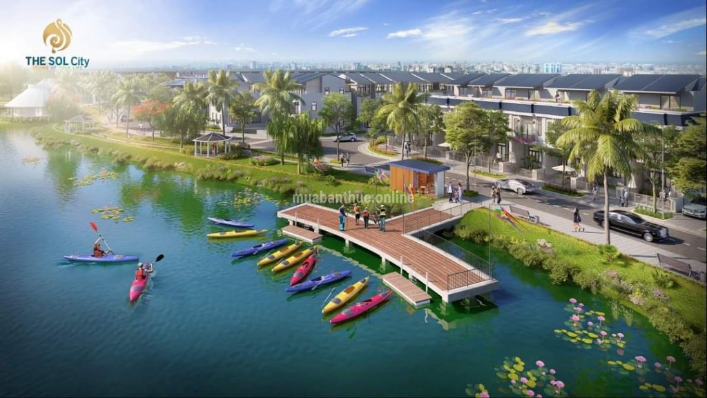 Khu đô thị The Sol City Đáng Để Sở Hữu 2,7 tỷ / nền