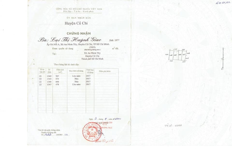 Đất bán xã an nhơn tây chính chủ gủi ra gấp mha vườn