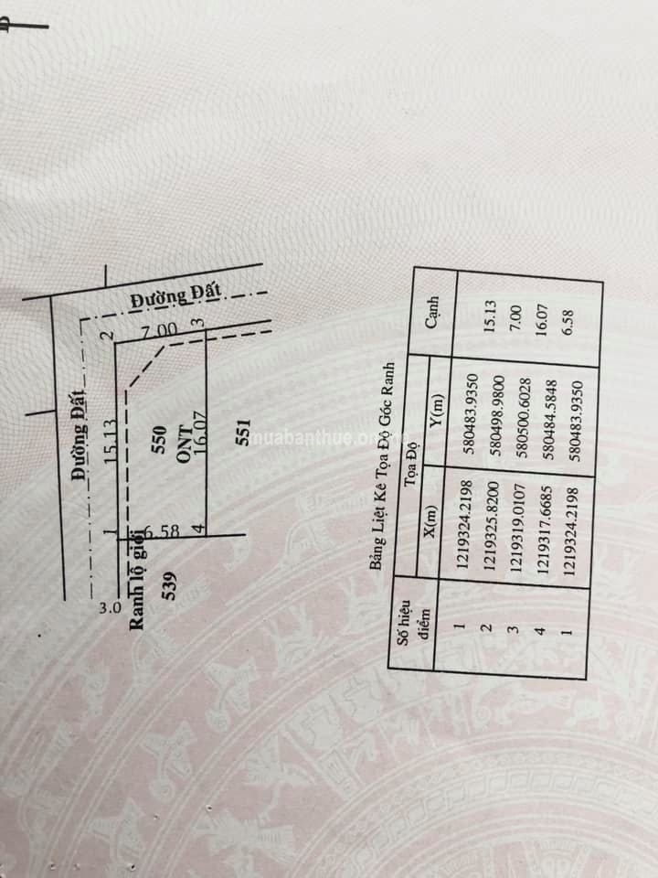 -Cần bán Gấp - Đất nhuận Đức - Củ Chi