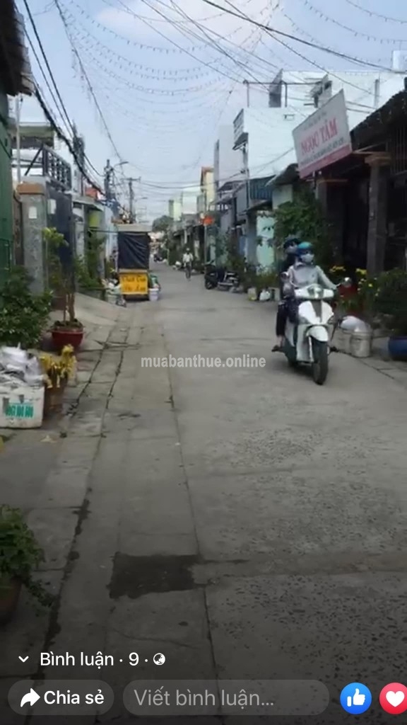 -Nhà 1/ngắn ql22 gần ngã tư Trung Chánh,Hóc Môn