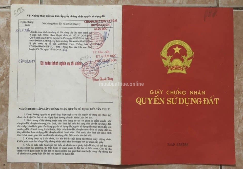 Chủ gửi bán miếng đất đẹp 1/ Nguyễn Thị Nê , xã Phú Hòa Đông , đường trải đá xe hơi vào tới đất .