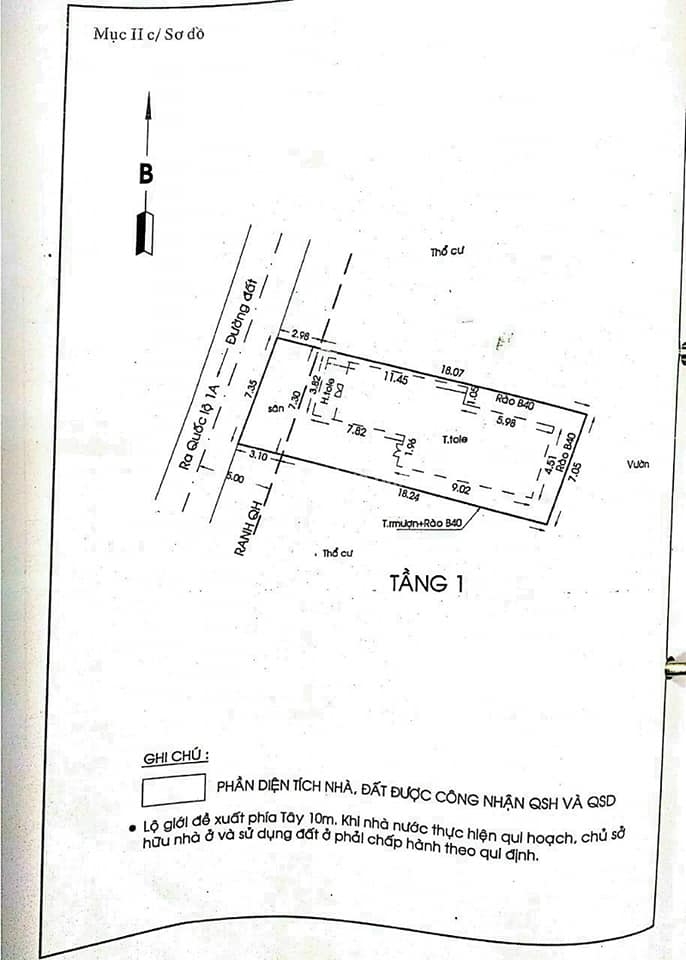 Nhà xưởng mới DT:7,4 x 21m