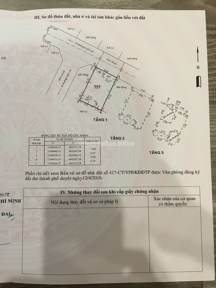 -Bán biệt thự An Phú Đông đường Sơn Ca 8 Q12