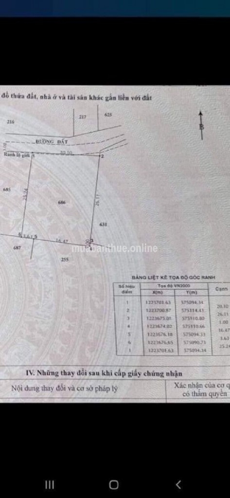 -Cũng chủ gửi ra gấp lô đất xã trung lập thượng