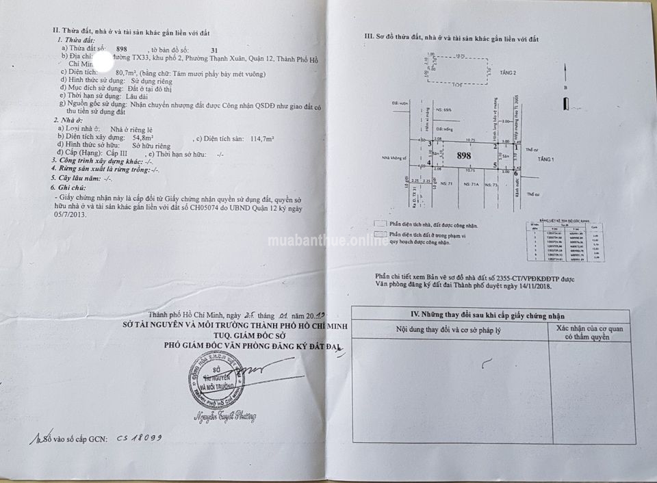 -Nhà SHR rất rộng đường TX33, gần UBP Thạnh Xuân.