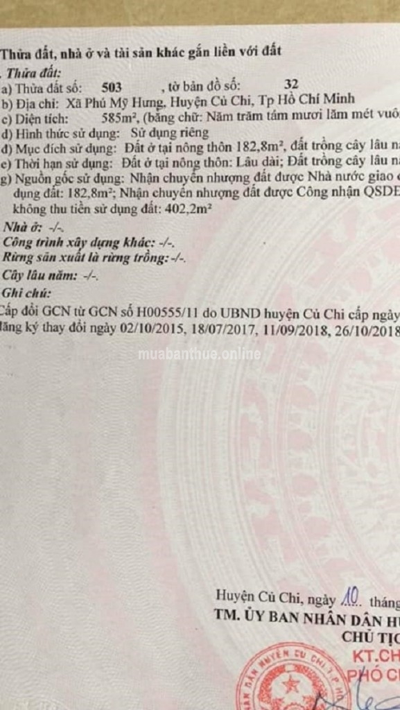 Cần ra nhanh lô đất,mat tiền hà thị kiểm. Phú mỹ hưng, củ chi hcm. 2,05ty.