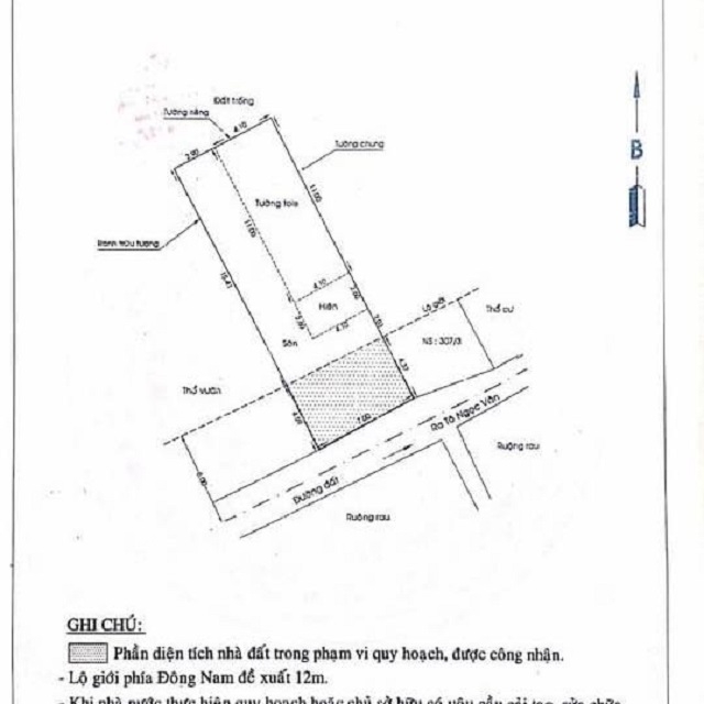 -Nhà 7x20m Tx21 --Đã có nhà cấp 4