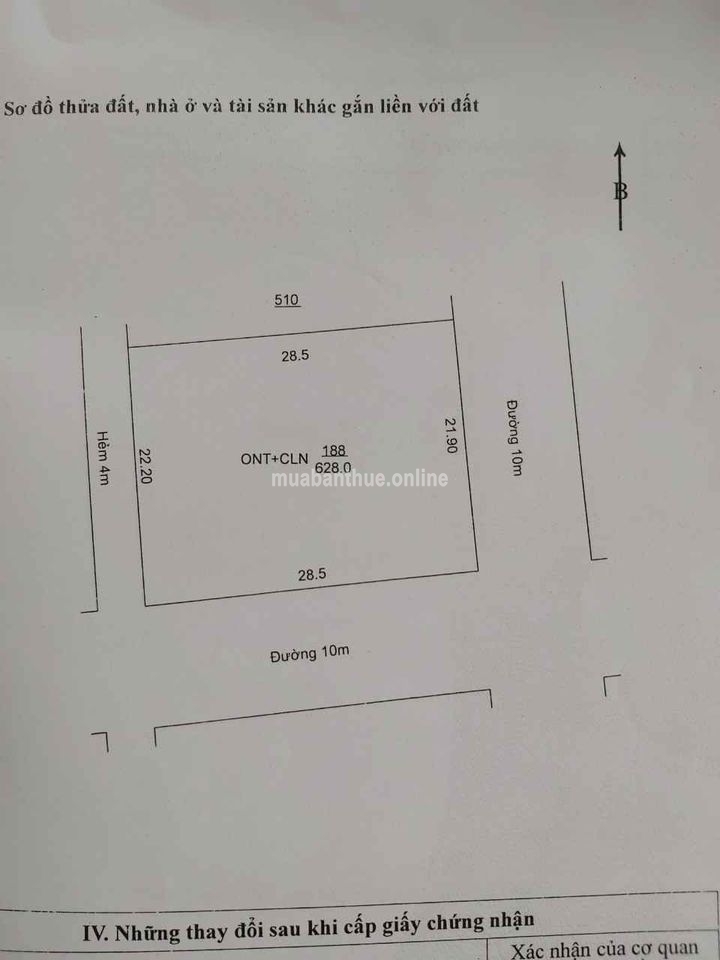 -Giá hết đất = 2ty794tr hết đất , Có Bán Lẻ 10m , trực tiếp thương lượng cho tiện ạ !