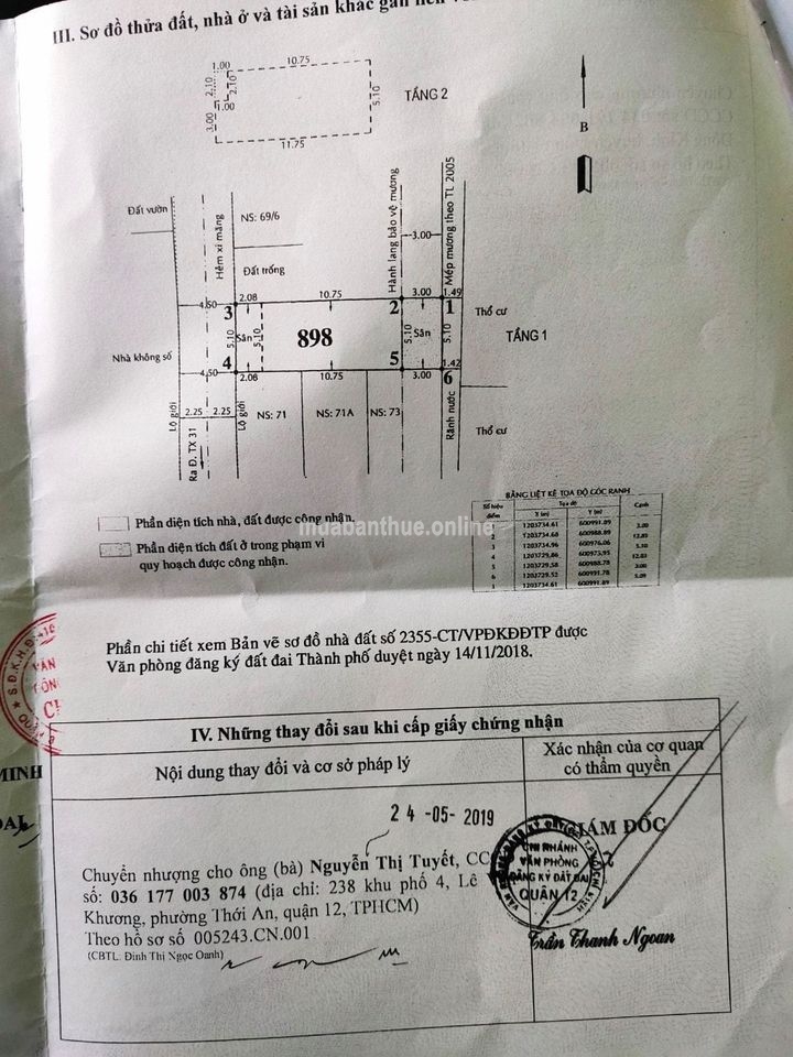 -Nhà SHR rất rộng đường TX33, gần UBP Thạnh Xuân.