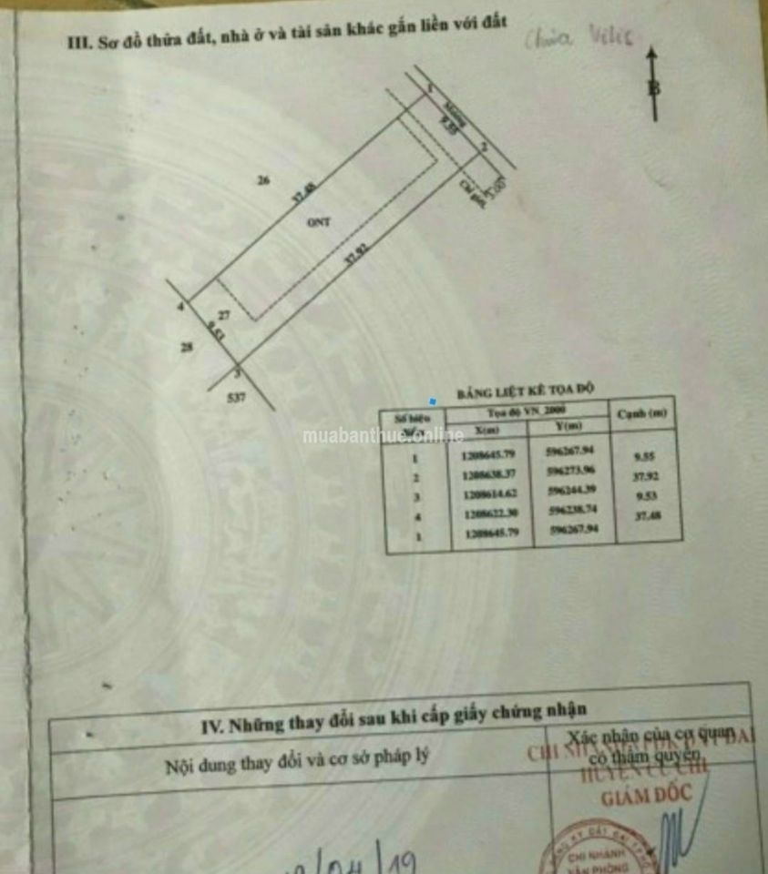 Cần bán đất bình mỹ huyện củ chi tphcm