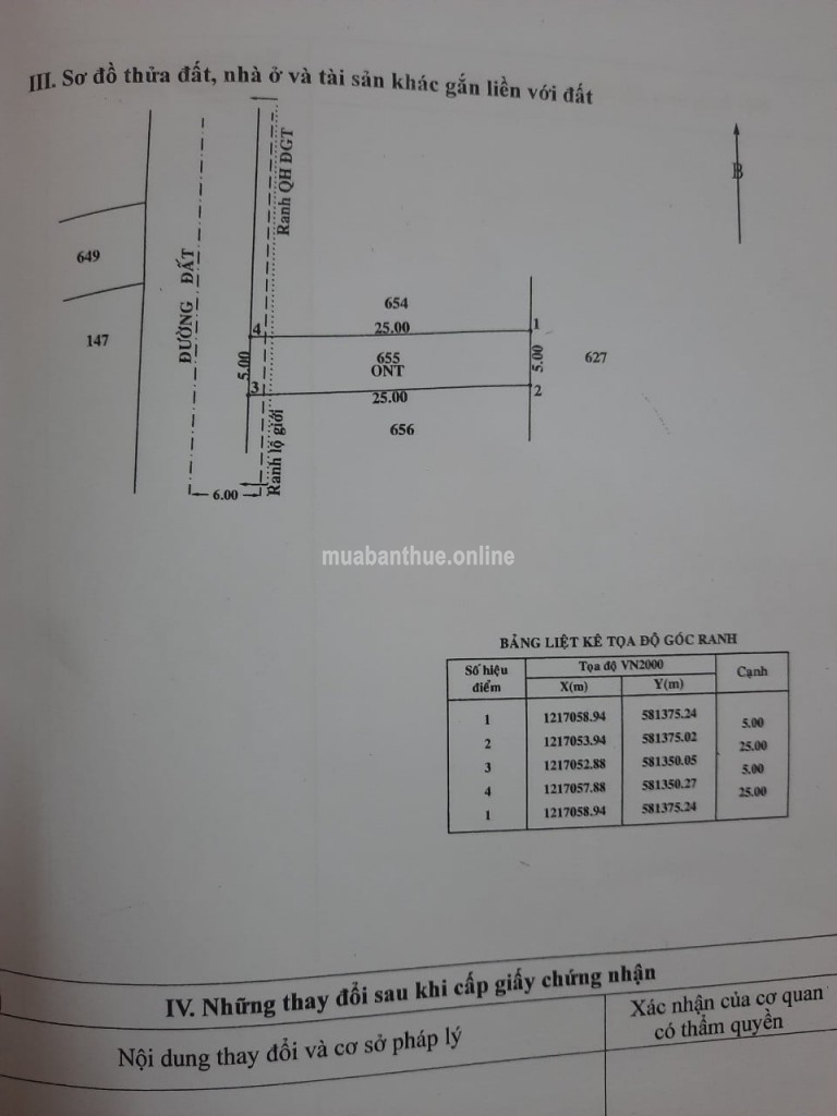 Chính chủ gửi bán lô đất đường Nguyễn Thị Chiên, xã Tân An Hội, Củ Chi