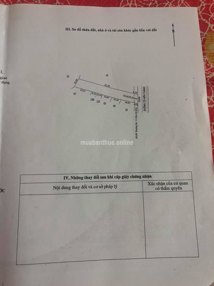 Cần ra nhanh 10m mặt tiền đường nhựa ql13 củ (đường rada),cách ql13 chỉ 100m