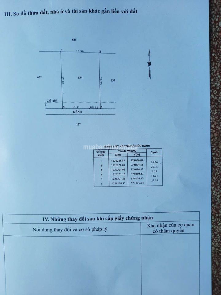 Bán Đất Vườn Xã Trung Lập Thượng Củ Chi - TPHCM