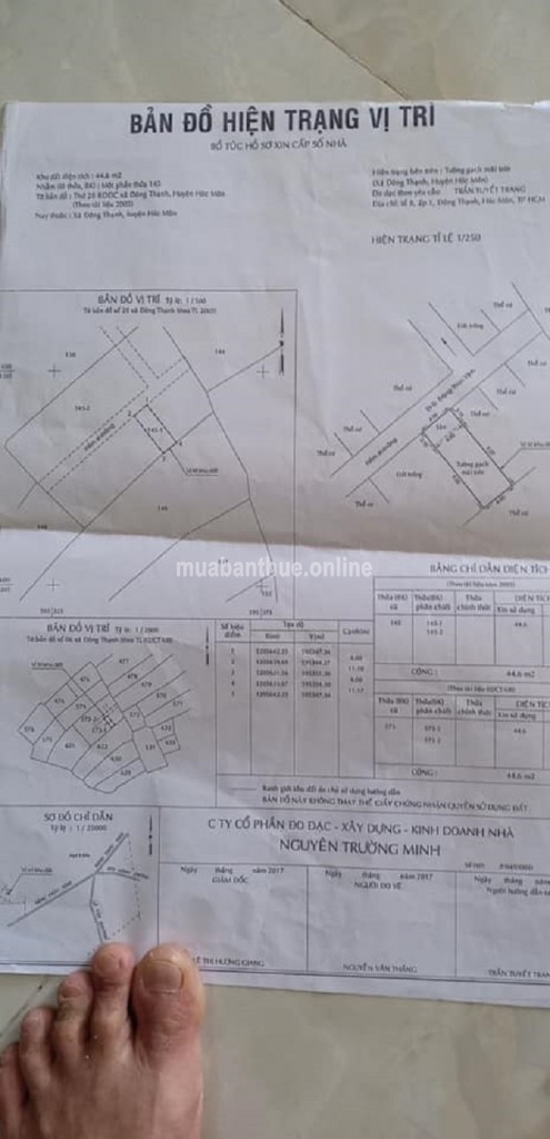 Bán nhà 4m x 12m trệt + gác lửng, có số nhà huyện, hẻm xe ba gác