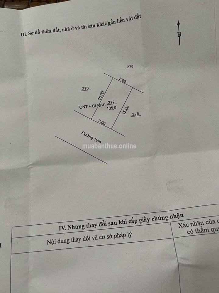 Bán đất giá rẻ đầu tư ấp trường Đức, xã trường đông, hoà thành Tây Ninh chỉ 50tr/m