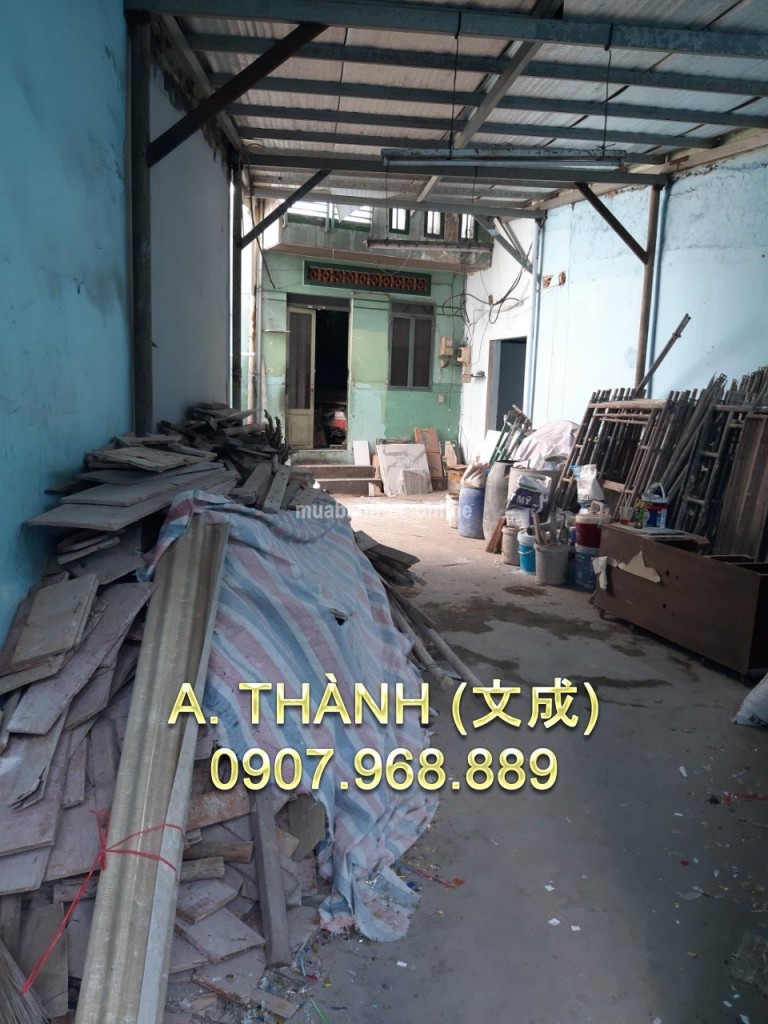 Bán nhà cấp 4 , diện tích đất 136m2, Văn Thân , Phường 8 ,Quận 6