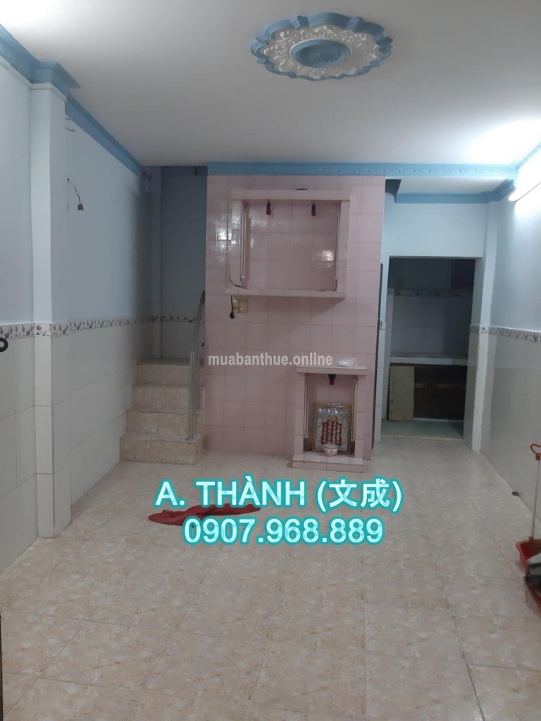 Bán nhà mới 3m x 3m8 x 7m, 1 lầu , Bình Tiên , Phường 7 ,Quận 6