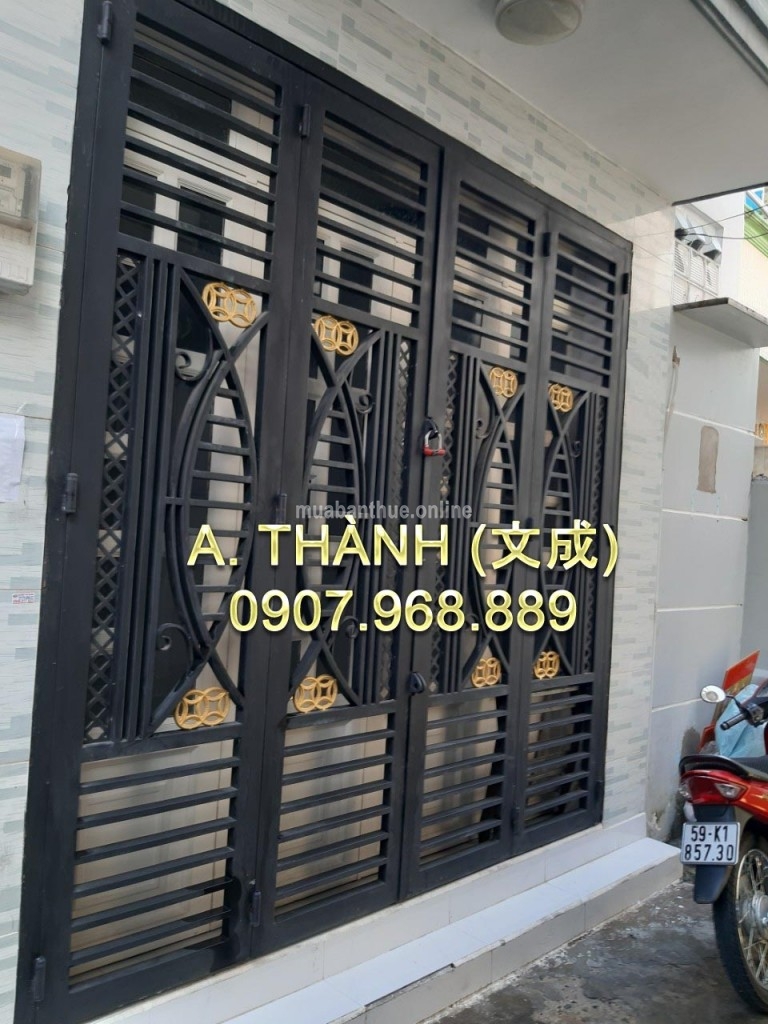 Bán nhà mới 4m4 x 9m5, 1 lầu , Văn Thân , Phường 8 ,Quận 6