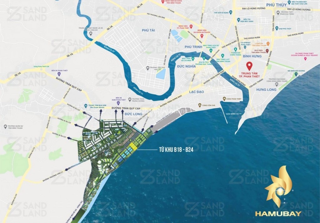 Bán lại nền B29.04 giá tốt nhất dự án kđt biển Hamubay Phan Thiết
