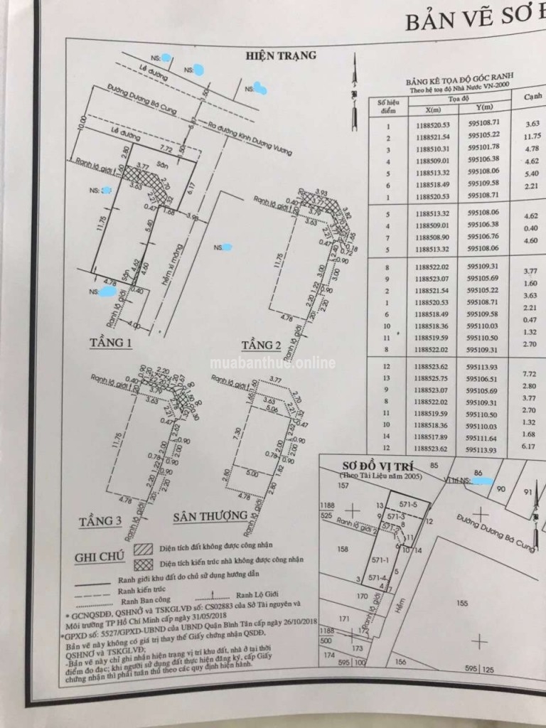 CC Bán nhà biệt thự Dương Bá Cung, Phường An Lạc, Quận Bình Tân