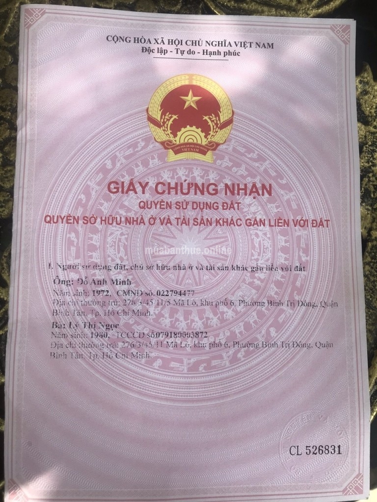 Nhà trong hẻm đẹp cần bán gấp