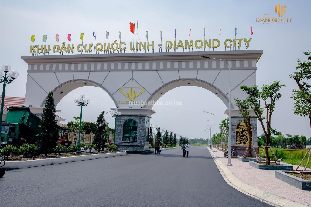 Đất Nền Khu Dân Cư Quốc Linh - Dự án The Diamond City Đức Hòa