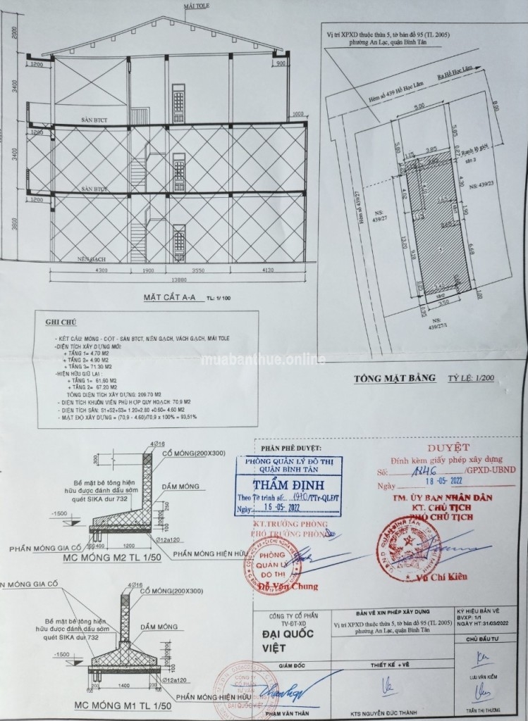 Nhà 5x20 mặt tiền hẻm xe tải đường Hồ Học Lãm, Bình Tân